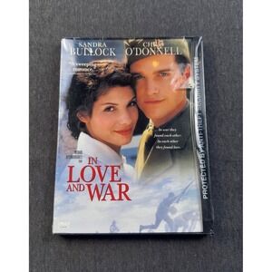 In Love and War DVD Sandra Bullock‎ Chris O'Donnell Romance Movie NEW Sealed